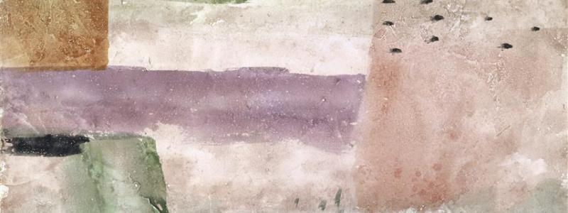 Paul Klee: Landschaft mit Pappeln/Paesaggio con pioppi (1929), Kunstmuseum Basel