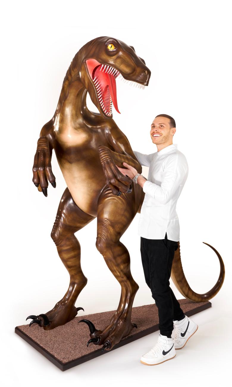 El dinosaurio de Amaury Guichon
