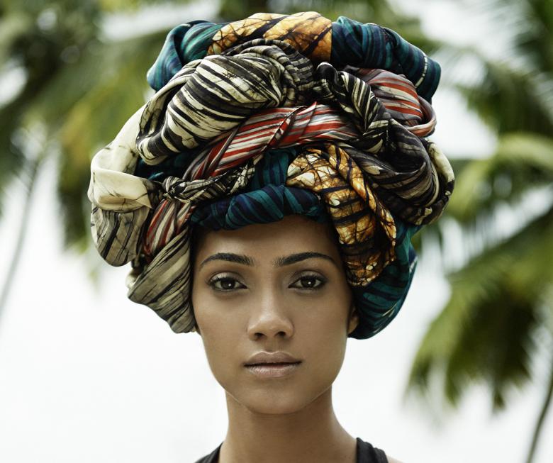 Foulard en Batik, collection palmyrah, Kinsfolk