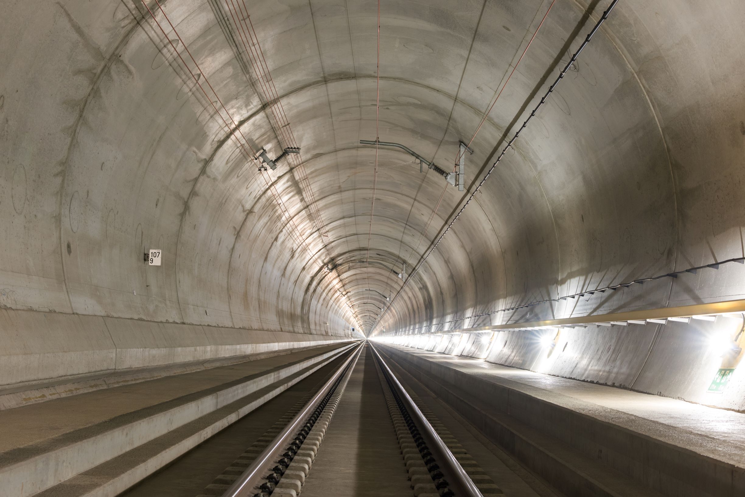 Gotthard Base Tunnel © AlpTransit Gotthard AG