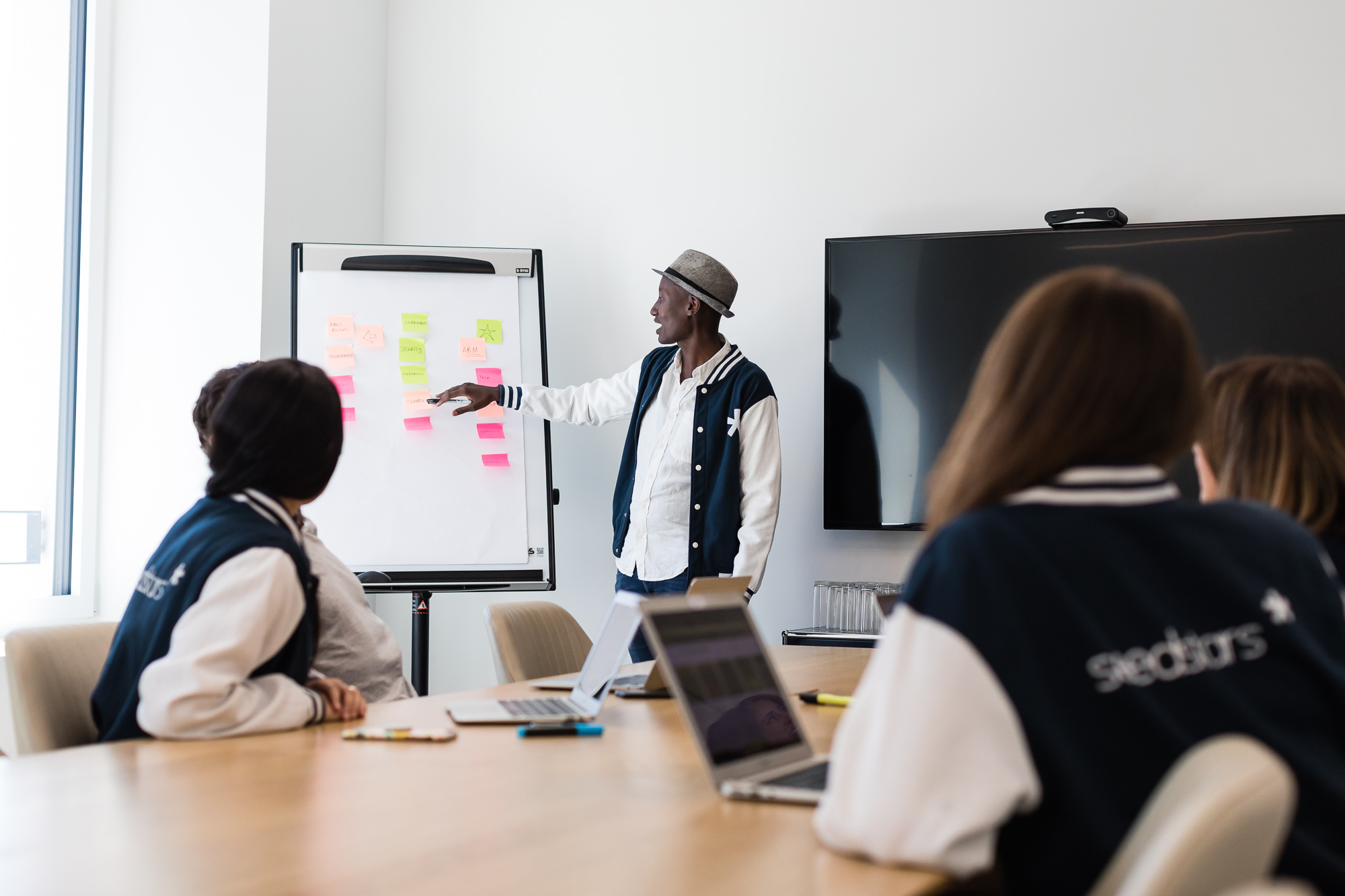Mitglieder des Seedstars-Teams