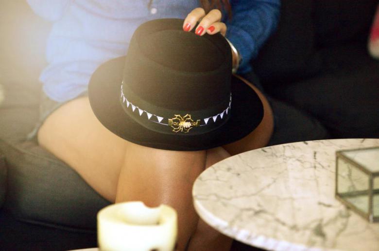 Hatband, collection Yvette