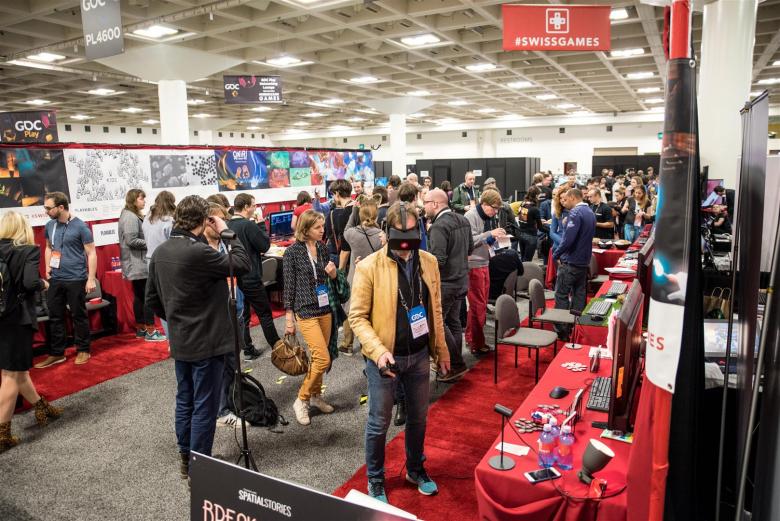Die Game Developers Conference (GDC) in San Francisco ist seit fast 30 Jahren das wichtigste Branchentreffen. Die Schweiz hat dort mehrere Preise geholt. © Swissnex San Francisco