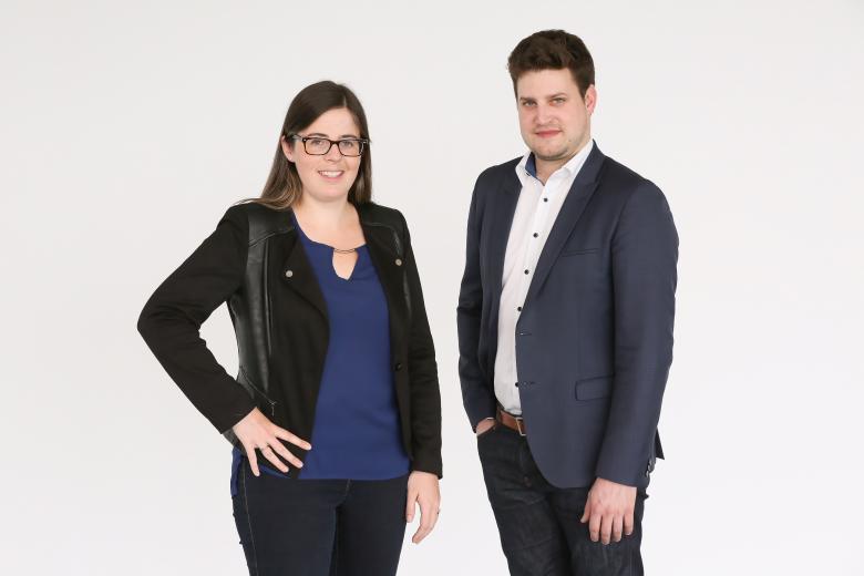 Bestmile co-founders Anne Mellano and Raphaël Gindrat