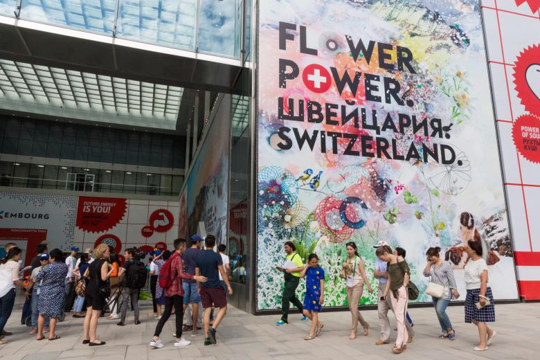 EXPO Astana Swiss Pavilion opening