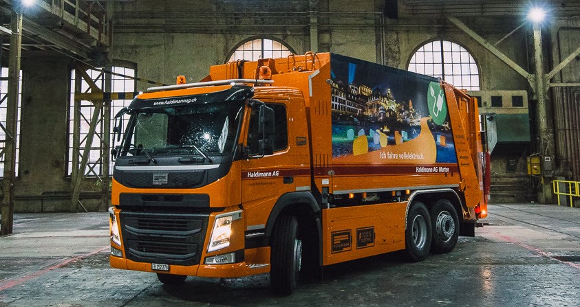 The award-winning Collect 26E electric garbage-collection truck. © Designwerk GmbH