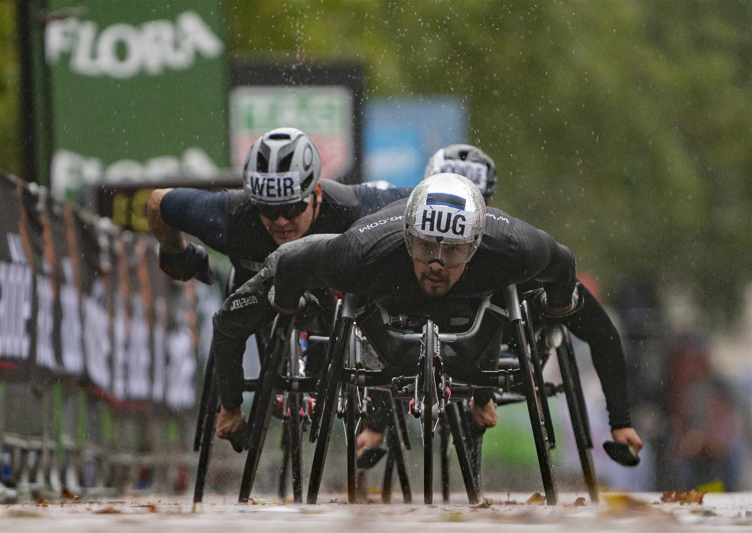 Marcel Hug participating at the London Marathon in 2020