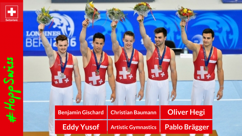 Benjamin Gischard, Eddy Yusof, Christian Baumann, Oliver Hegi, Pablo Brägger
