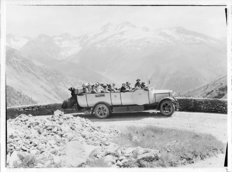 Grimsel Pass, summer 1923. © Museum of Communication