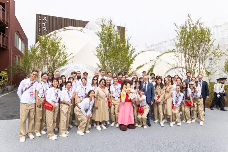 Pavillon suisse à l’Expo 2025 à Osaka © DFAE, Présence Suisse