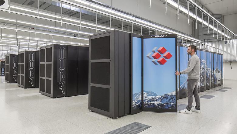 Supercomputer Piz Daint © CSCS