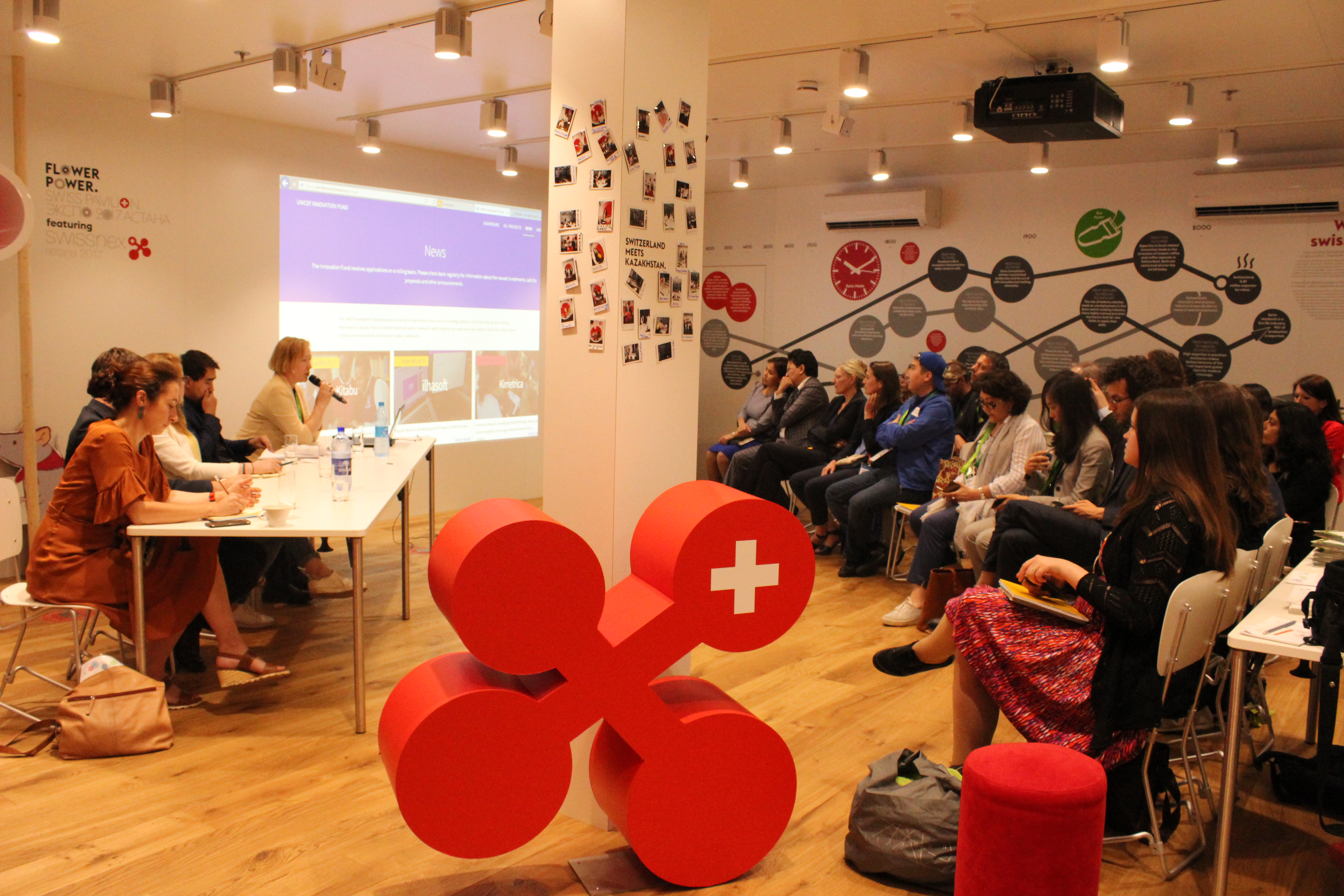 Conference at the swissnex Lab