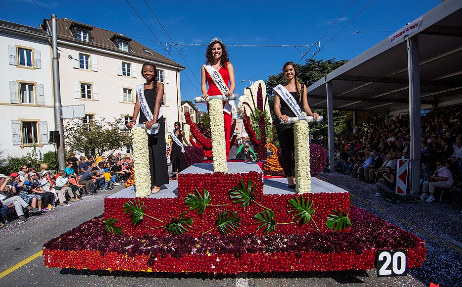 Miss Neuchâtel Fête des Vendanges