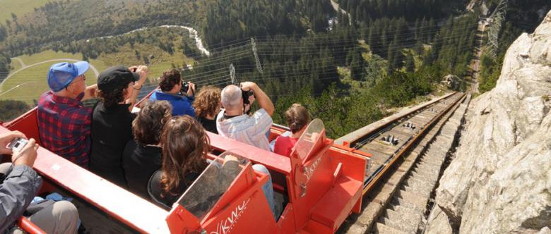 Pure adrenaline: the Gelmerbahn in the Haslital 