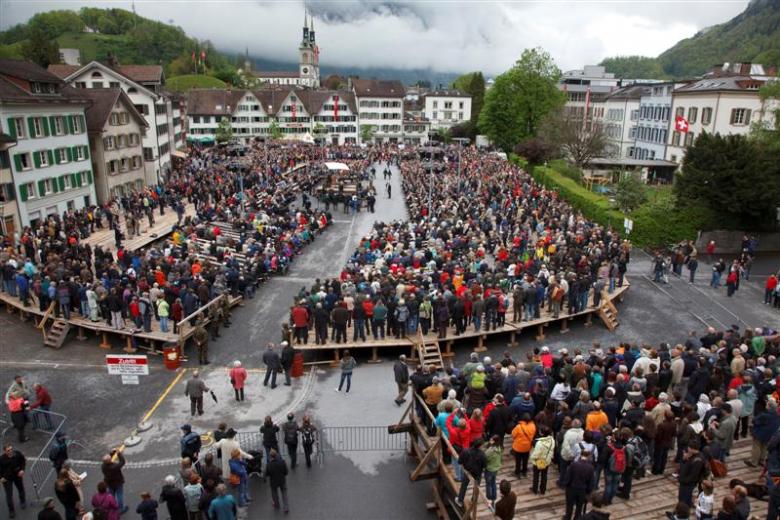 Landsgemeinde © FDFA, Presença Suíça  