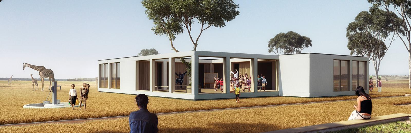 Swiss made plastic house