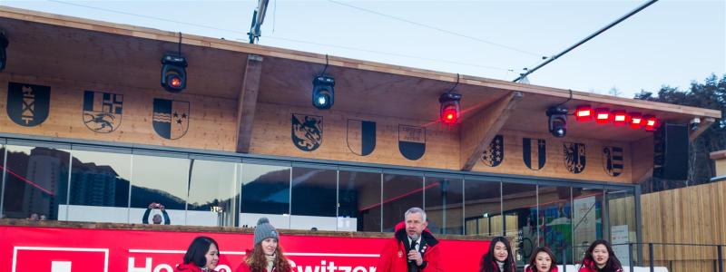 Opening of the House of Switzerland