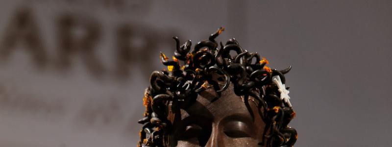 Details of Géraldine Maras's creation