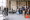 Visitors exploring an ETH Zürich exhibition in a bright, modern space at the House of Switzerland Milano.