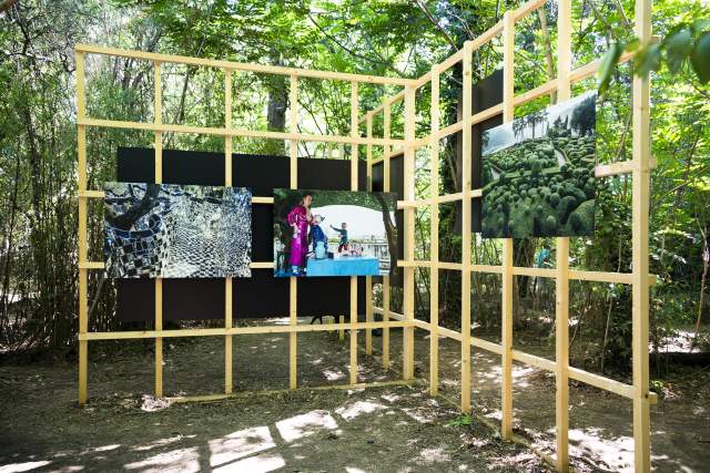 Paintings of Mario del Curto presented in nature
