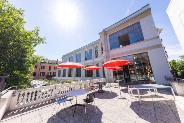 Terrasse of the House of Switzerland Milano 2022