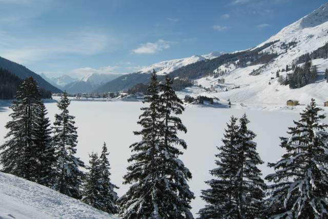 Davos in winter today