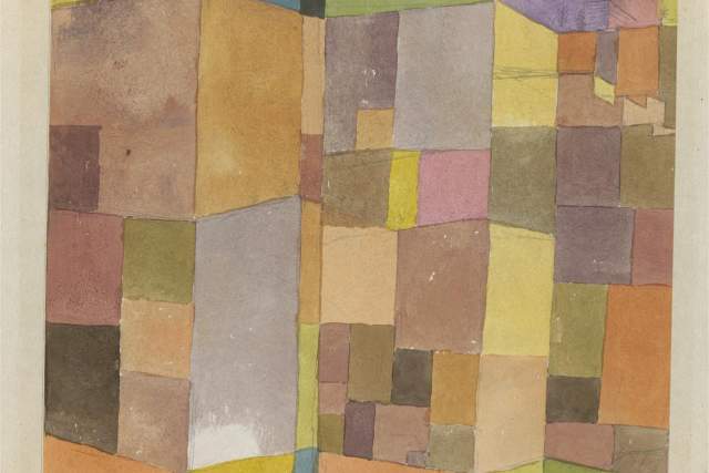 Paul Klee: Quarry (Steinbruch), 1915, Zentrum Paul Klee, Bern.