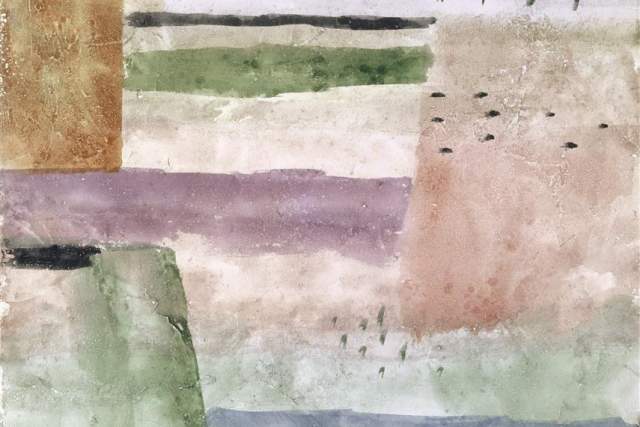 Paul Klee: Landscape with Poplars (Landschaft mit Pappeln), 1929, Kunstmuseum Basel.
