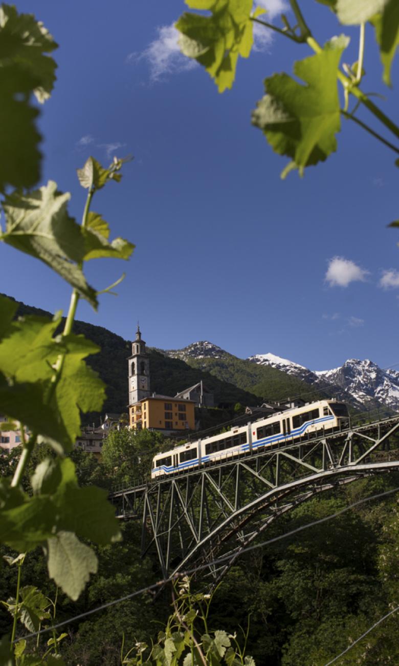 Centovalli Express, Intragna, Tessin. © Swiss Travel System SA