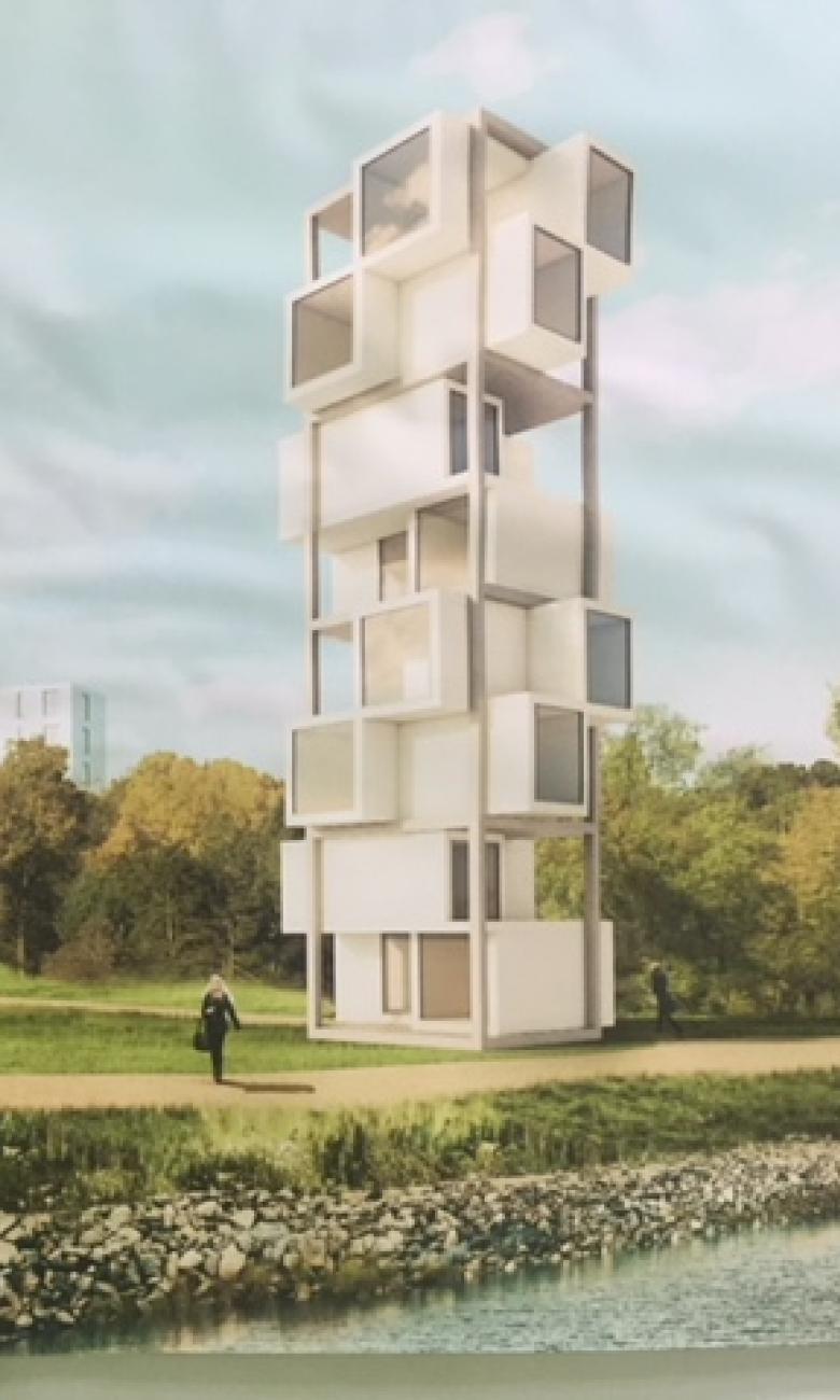 Swiss made plastic house