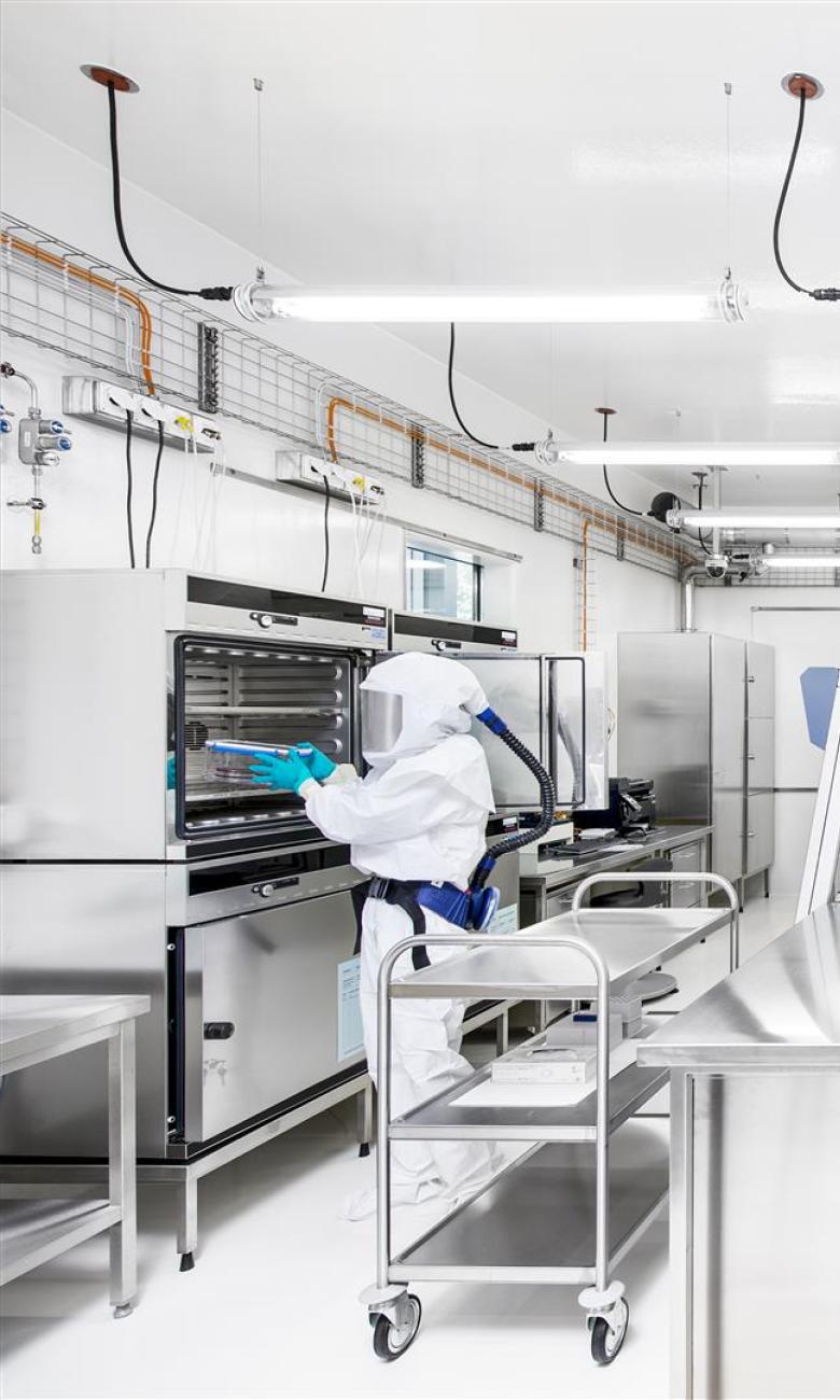 Le Laboratoire de Spiez, vu de l’intérieur.