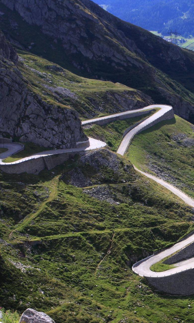 Gotthard Pass road