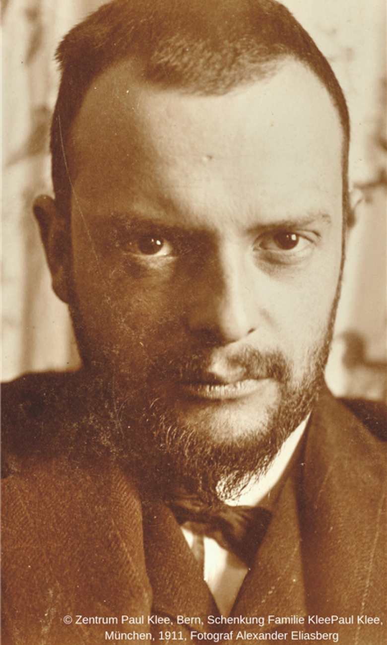 Paul Klee (Munich, 1911), photographe: Alexander Eliasberg, Zentrum Paul Klee, donation de la famille Klee