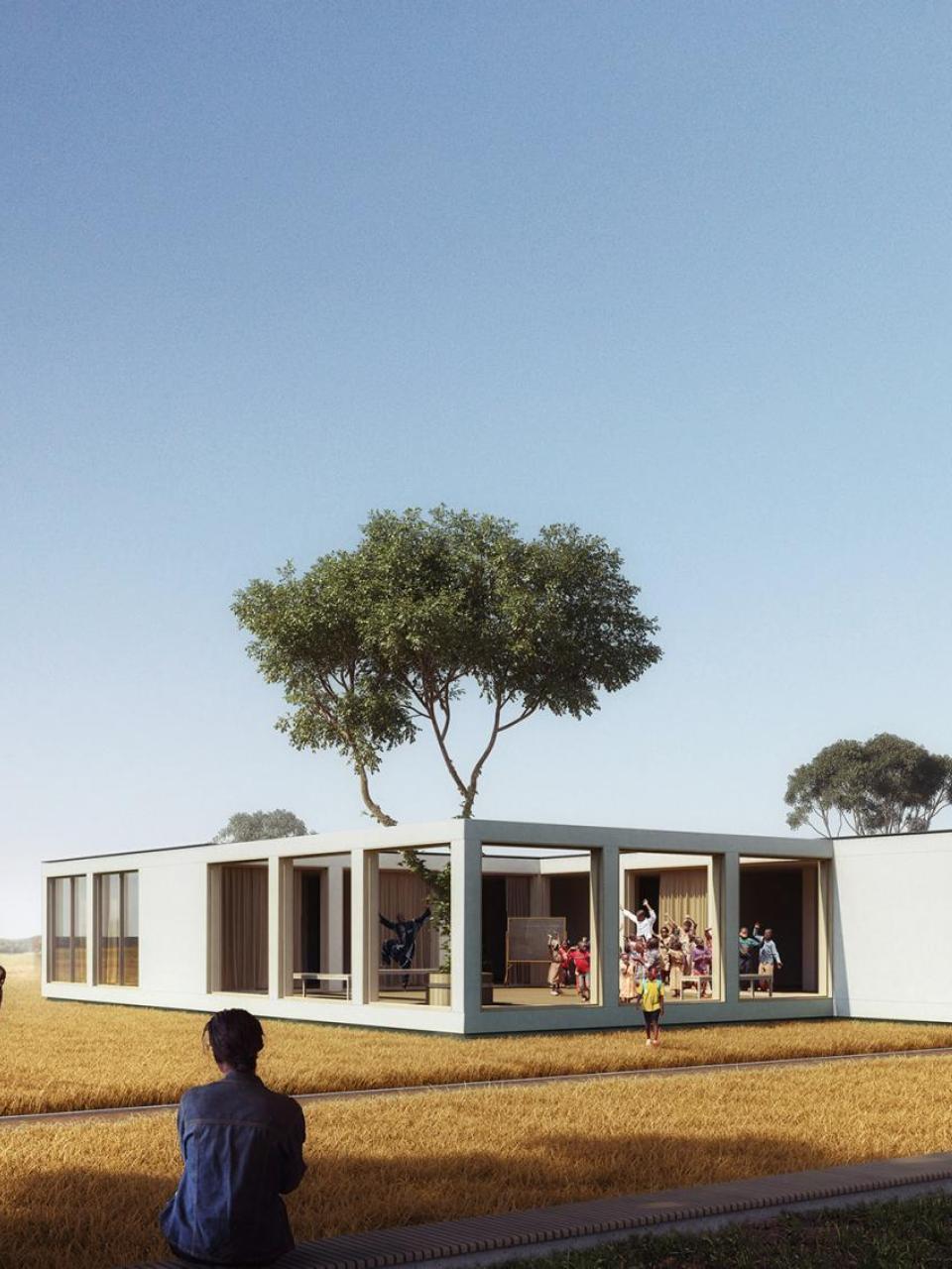 Swiss made plastic house