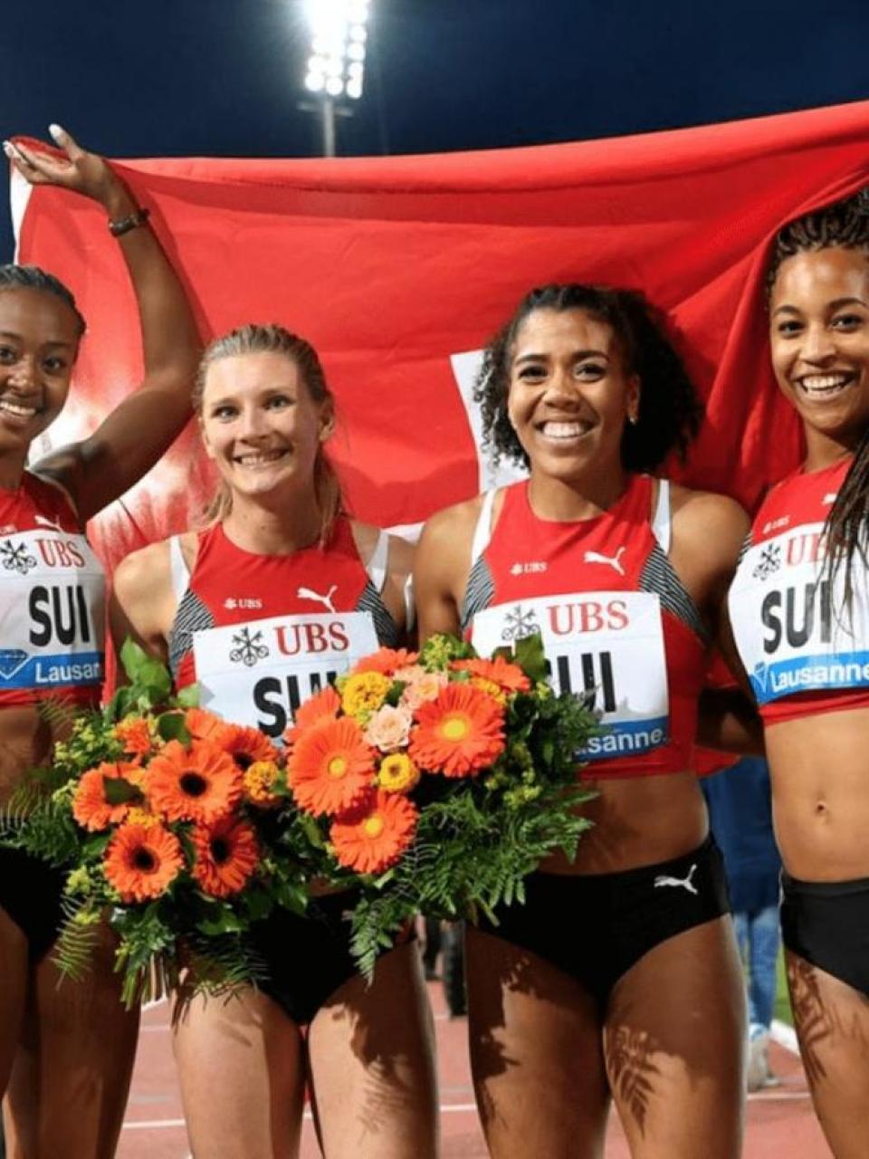 Ajla Del Ponte, Sarah Atcho, Mujinga Kanbundji et Salomé Kora
