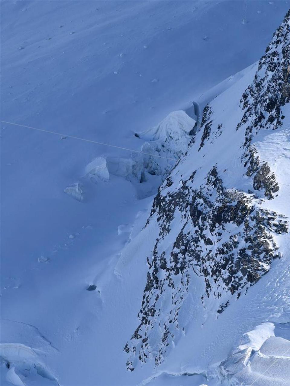 freddy nock tightrope walk near Pontresina 