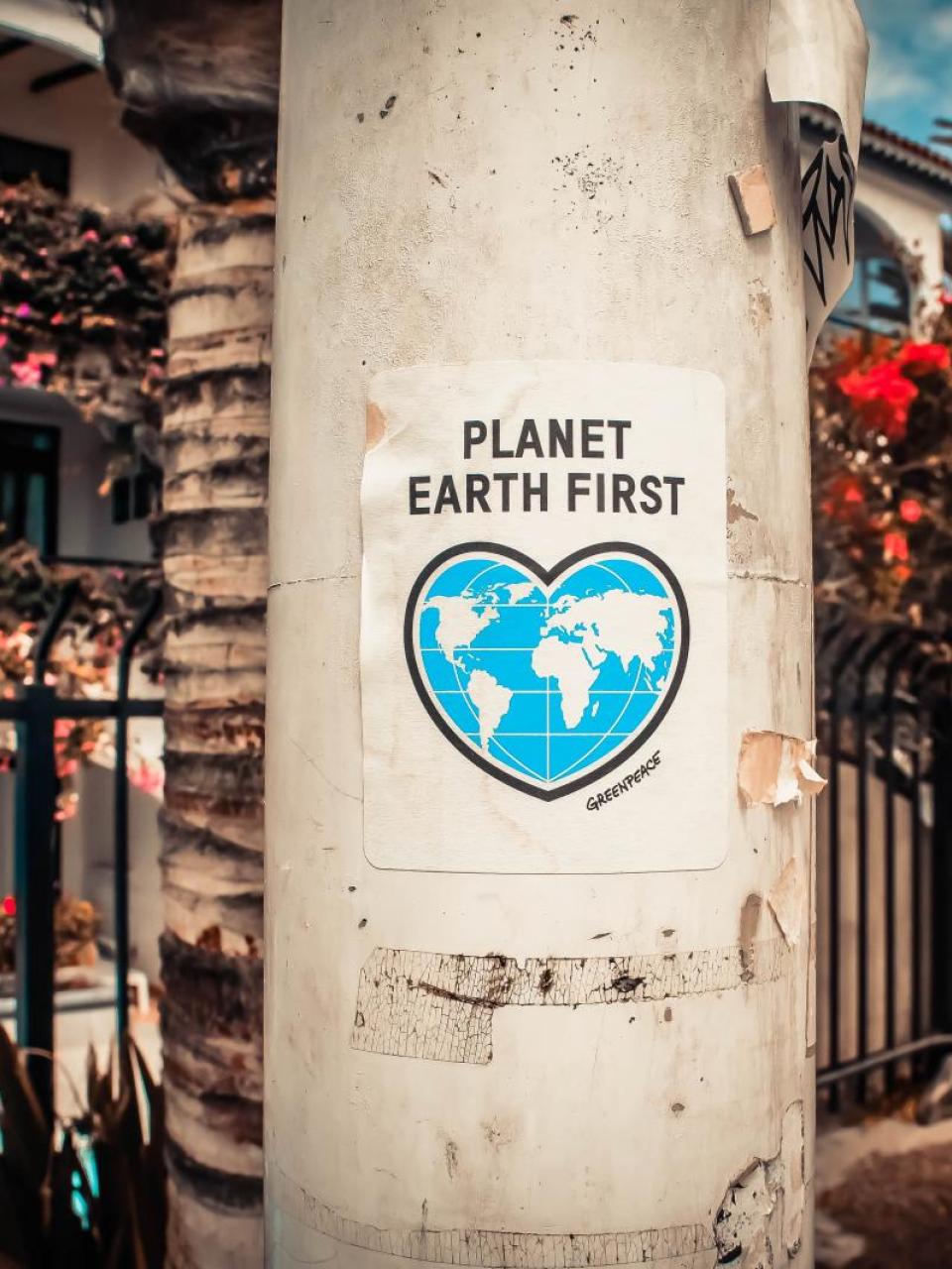 "Planet earth first"