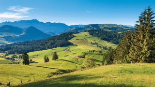View from the Hochhamm, Switzerland