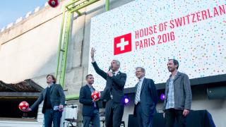 grand opening house of switzerland